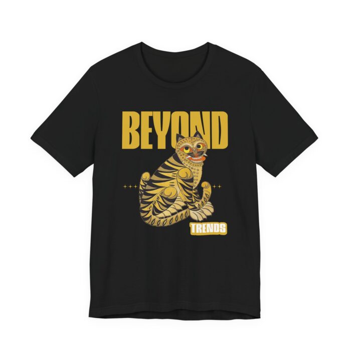 Beyond Trends Cat Tee, Unisex Jersey Short Sleeve T-Shirt, Stylish Cat Apparel, Gift for Cat Lovers, Trendy Graphic Tee - Image 35