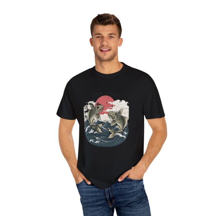 Rise above Unisex Garment-Dyed T-shirt - Image 32
