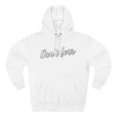 Ride with wave Three-Panel Fleece Hoodie