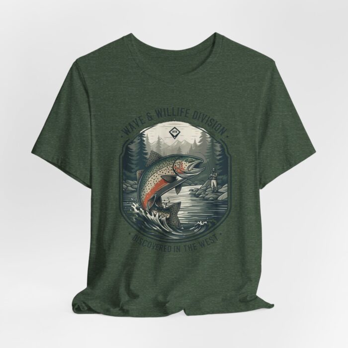 Nature-Inspired Graphic Tee, Perfect for Outdoor Enthusiasts and Casual Wear, Gift for Fishermen, Wilderness Adventure Shirt, [...] - Image 53