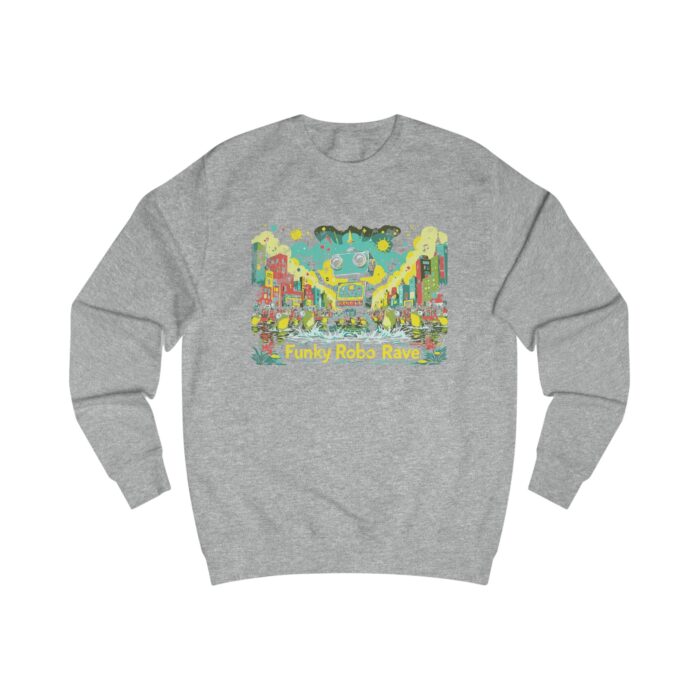 Funky Robo Rave Unisex Sweatshirt - Image 19