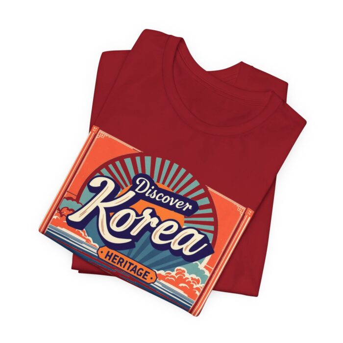 Korea Heritage Tee, Vintage Travel Shirt, Unisex Graphic Tee, Gifts for Travelers, Korean Culture Apparel, Heritage Celebration Clothing - Image 46
