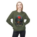 Ride the wild roads Unisex Midweight Softstyle Fleece Crewneck Sweatshirt