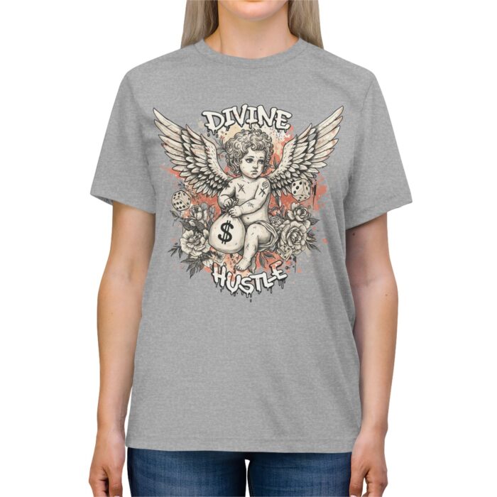 Devine hustle Unisex Triblend Tee - Image 27