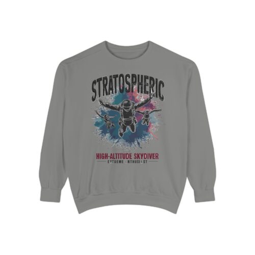 Sky Diver Unisex Garment-Dyed Sweatshirt