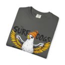Surf Dogs Graphic T-Shirt for Animal Lovers - Unisex Garment-Dyed Tee