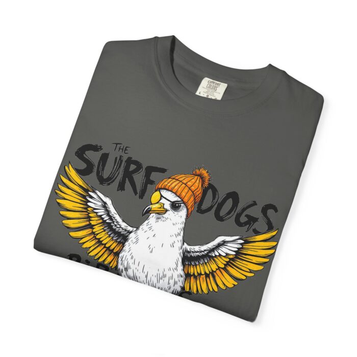 Surf Dogs Graphic T-Shirt for Animal Lovers - Unisex Garment-Dyed Tee - Image 24