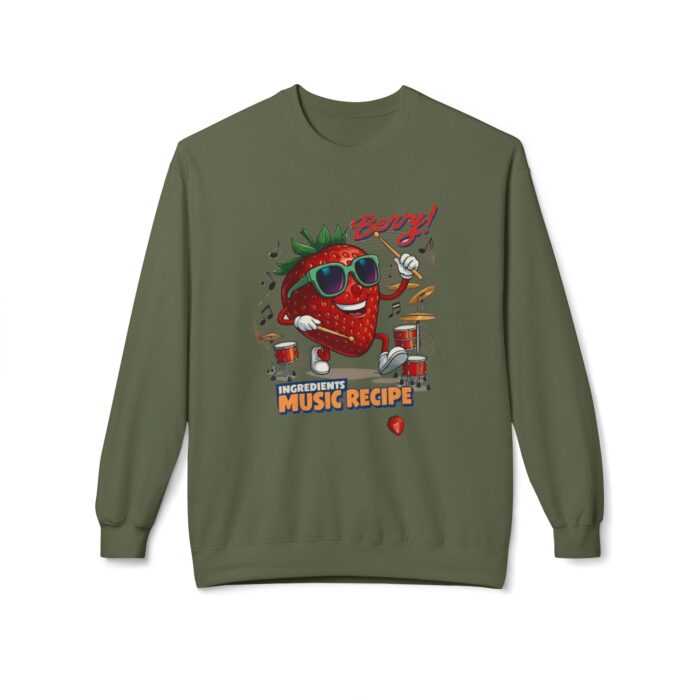 Berry Unisex Midweight Softstyle Fleece Crewneck Sweatshirt - Image 37