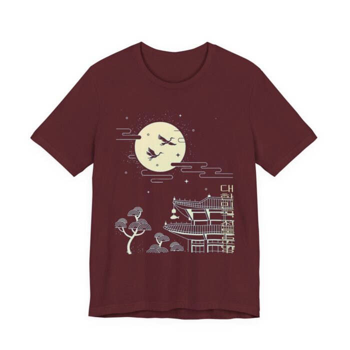 Moonlit Korean Landscape Tee - Image 15