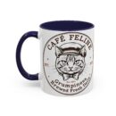 Grumpy Cat Accent Coffee Mug | Cat Lover Gift, Unique Coffee Cup, Pet-Themed Kitchenware, Café Decor, Funny Cat Mug