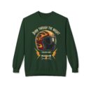 Burn through the night Unisex Midweight Softstyle Fleece Crewneck Sweatshirt