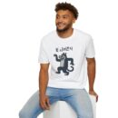 Here comes the tiger Softstyle T-Shirt with Unique Creature Design
