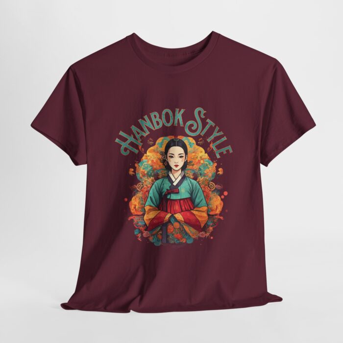 Hanbok Style Unisex Heavy Cotton Tee - Image 26