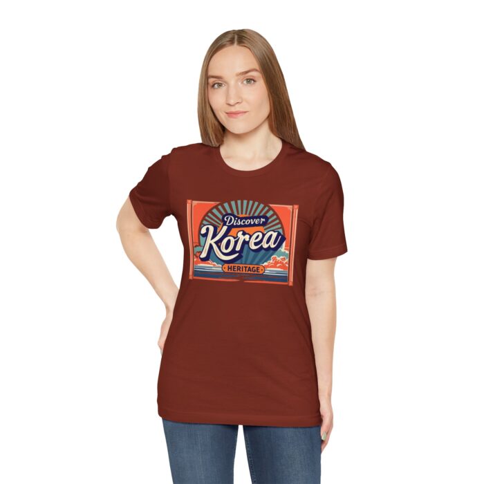 Korea Heritage Tee, Vintage Travel Shirt, Unisex Graphic Tee, Gifts for Travelers, Korean Culture Apparel, Heritage Celebration Clothing - Image 15