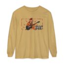 According to the will of God Rockin' Tiger Long Sleeve T-Shirt – Unisex Garment-Dyed Tee