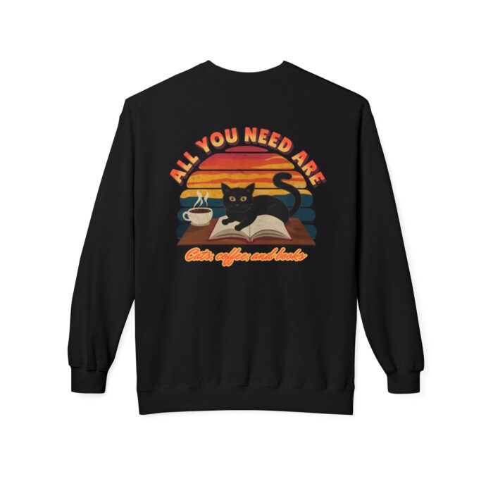 All you need are Unisex Midweight Softstyle Fleece Crewneck Sweatshirt - Image 6