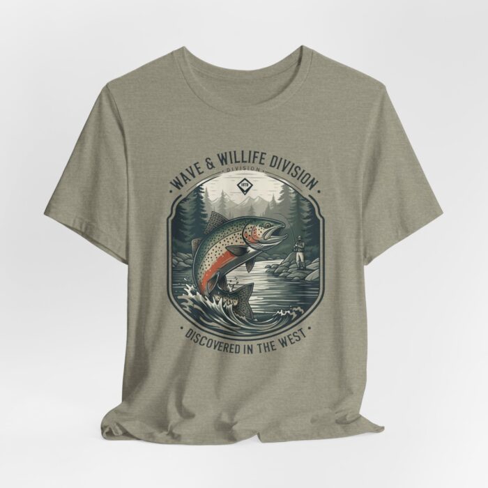 Nature-Inspired Graphic Tee, Perfect for Outdoor Enthusiasts and Casual Wear, Gift for Fishermen, Wilderness Adventure Shirt, [...] - Image 37
