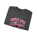 Girls like monster trucks Unisex Heavy Blend™ Crewneck Sweatshirt