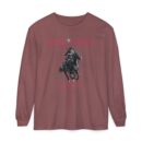 Ride hard Unisex Garment-dyed Long Sleeve T-Shirt