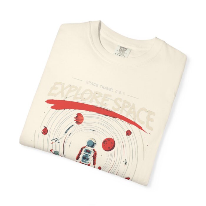Explore Space Unisex Garment-Dyed T-Shirt | Adventure & Travel Theme - Image 23