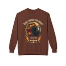 Burn through the night Unisex Midweight Softstyle Fleece Crewneck Sweatshirt