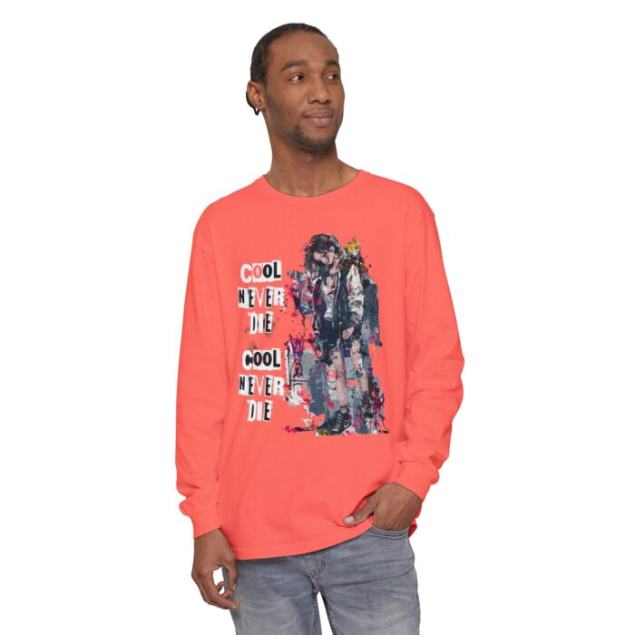 Cool never die Garment-dyed Long Sleeve T-Shirt - Image 15