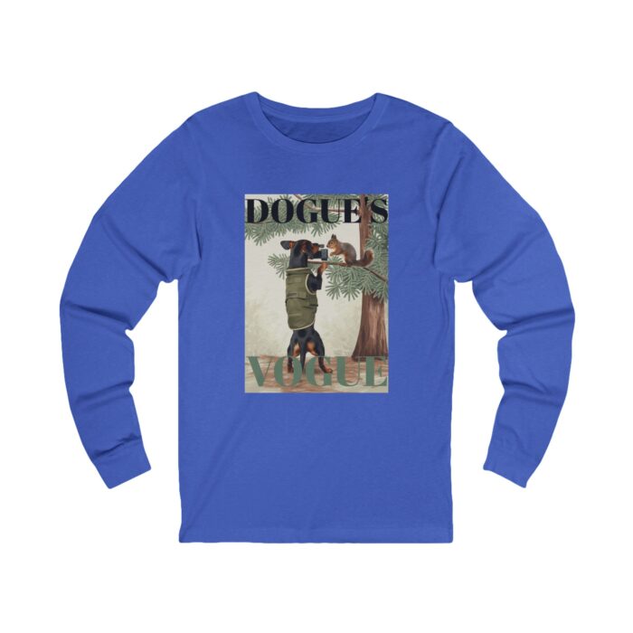 Dogue's Vogue Unisex Jersey Long Sleeve Tee - Image 21