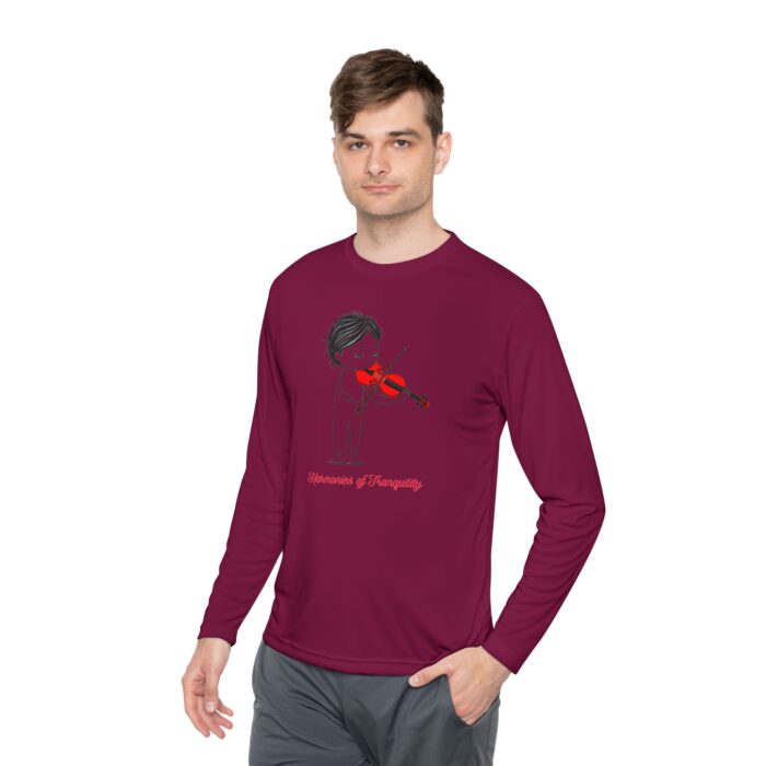 Melodies of peace Unisex Lightweight Long Sleeve Tee - Image 43