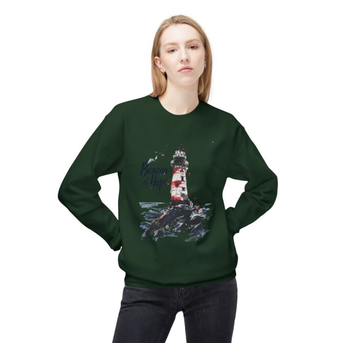Beacon of Hope Unisex Midweight Softstyle Fleece Crewneck Sweatshirt - Image 27