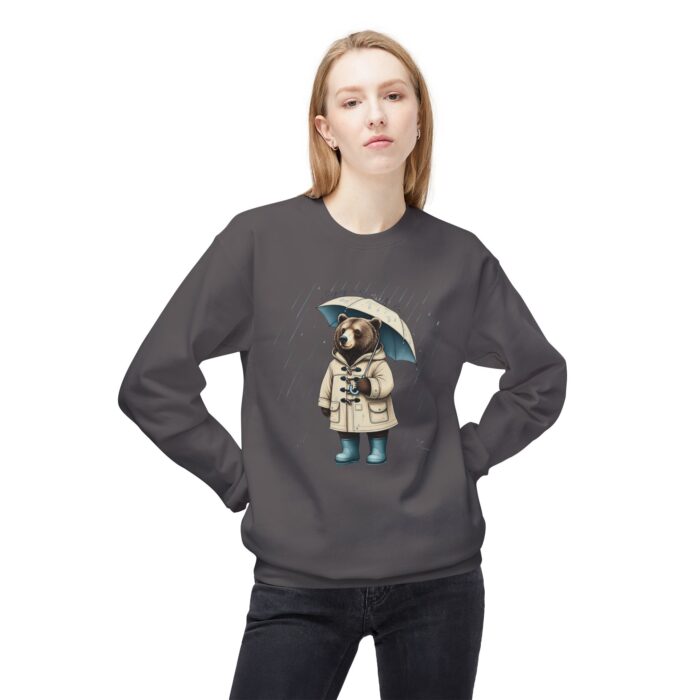 Singing in the rain Unisex Midweight Softstyle Fleece Crewneck Sweatshirt - Image 23