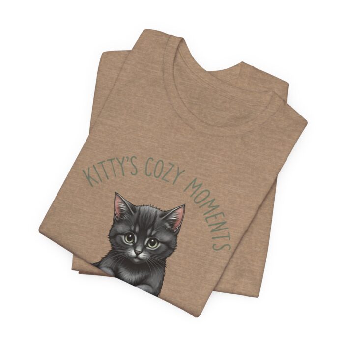 Cute Cat Jersey Tee - Kitty's Cozy Moments, Pet Lover Shirt, Gifts for Cat Owners, Animal Lover Apparel, Fun Cat Lover Tee - Image 33