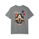 Galaxy Exploring Unisex Garment-Dyed T-Shirt - Space Adventure Vibe