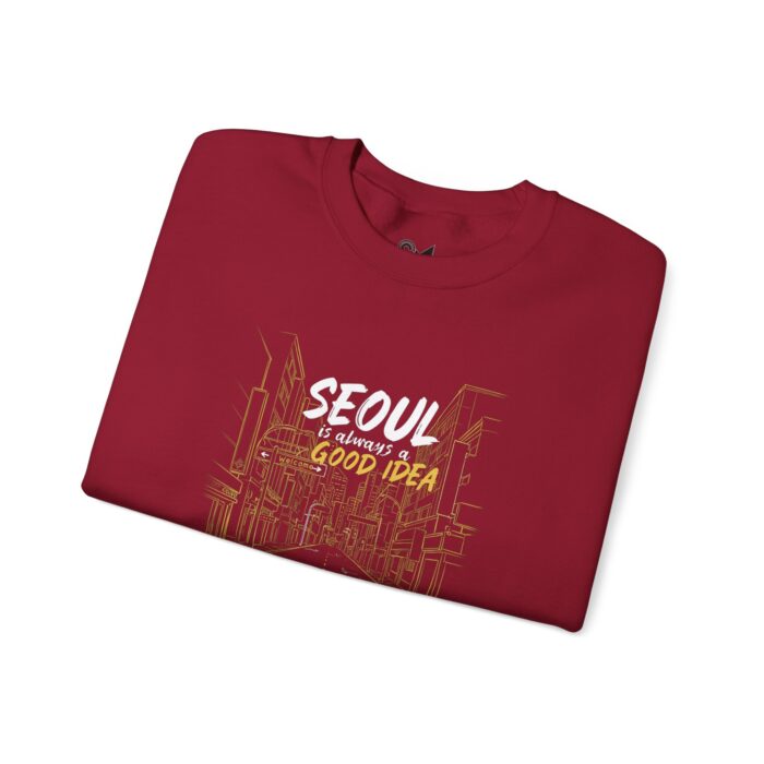 Seoul Good Idea Unisex Crewneck Sweatshirt - Perfect for Travel Enthusiasts - Image 19