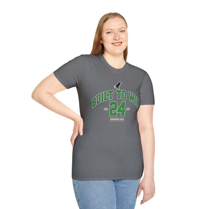 Champion Spirit Unisex Softstyle T-Shirt | Built To Win Tee | Casual Wear, Sports Fan Gift, Team Spirit, Comfortable Apparel - Image 12