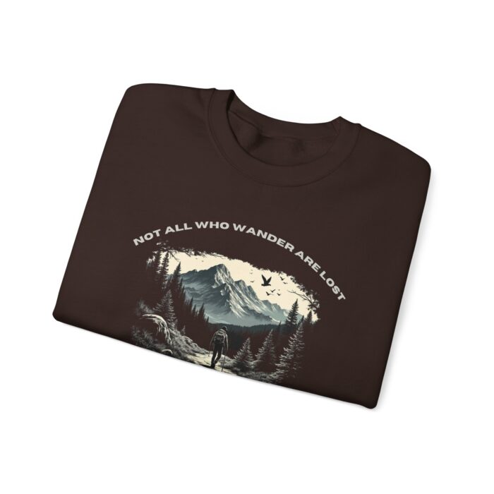 Not All Who Wander Are Lost Unisex Heavy Blend™ Crewneck Sweatshirt - Image 11