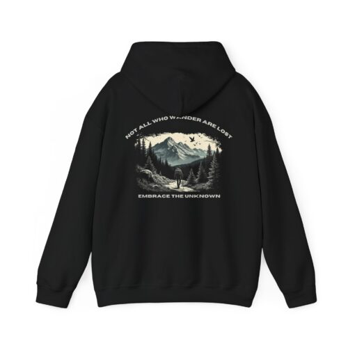 Not All Who Wander Are Lost Unisex Heavy Blend™ Hooded Sweatshirt