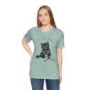 Cute Cat Jersey Tee - Kitty's Cozy Moments, Pet Lover Shirt, Gifts for Cat Owners, Animal Lover Apparel, Fun Cat Lover Tee