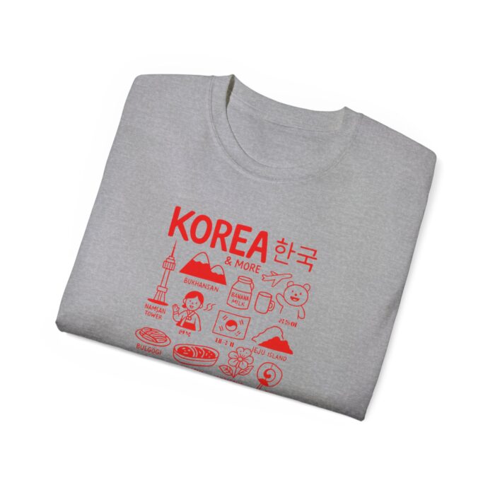 Korea Illustration Unisex Ultra Cotton Tee - Celebrate Culture & Travel - Image 24