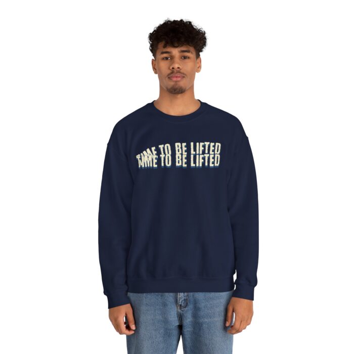 Time to be lifted Unisex Heavy Blend™ Crewneck Sweatshirt - Image 5