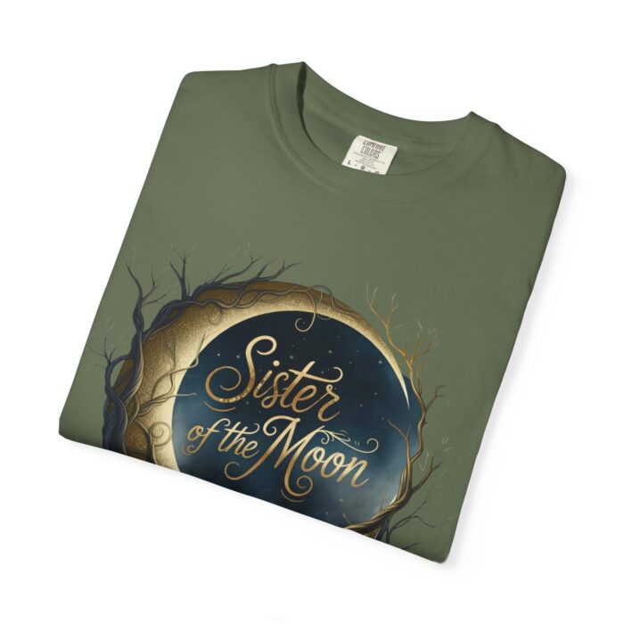 Moon Sister T-Shirt | Unisex Garment-Dyed Tee, Gift for Moon Lovers, Celestial Apparel, Astrology Shirt, Boho Fashion - Image 8