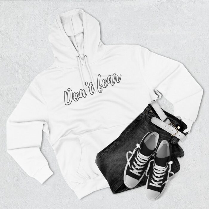 Ride with wave Three-Panel Fleece Hoodie - Image 23