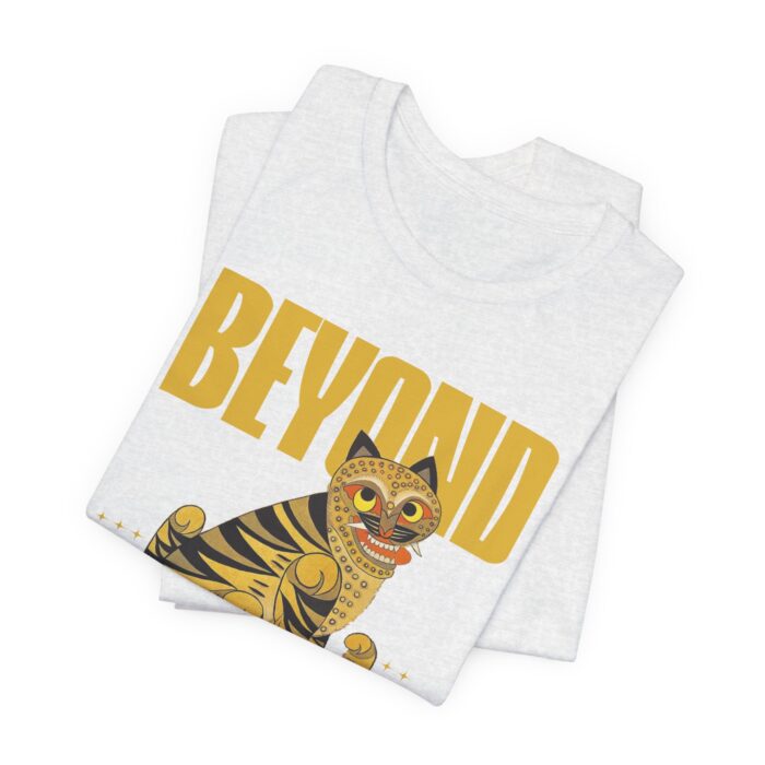 Beyond Trends Cat Tee, Unisex Jersey Short Sleeve T-Shirt, Stylish Cat Apparel, Gift for Cat Lovers, Trendy Graphic Tee - Image 13