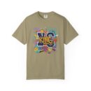 Unisex Garment-Dyed T-Shirt - Colorful 'King' Graphic Tee for Trendsetters
