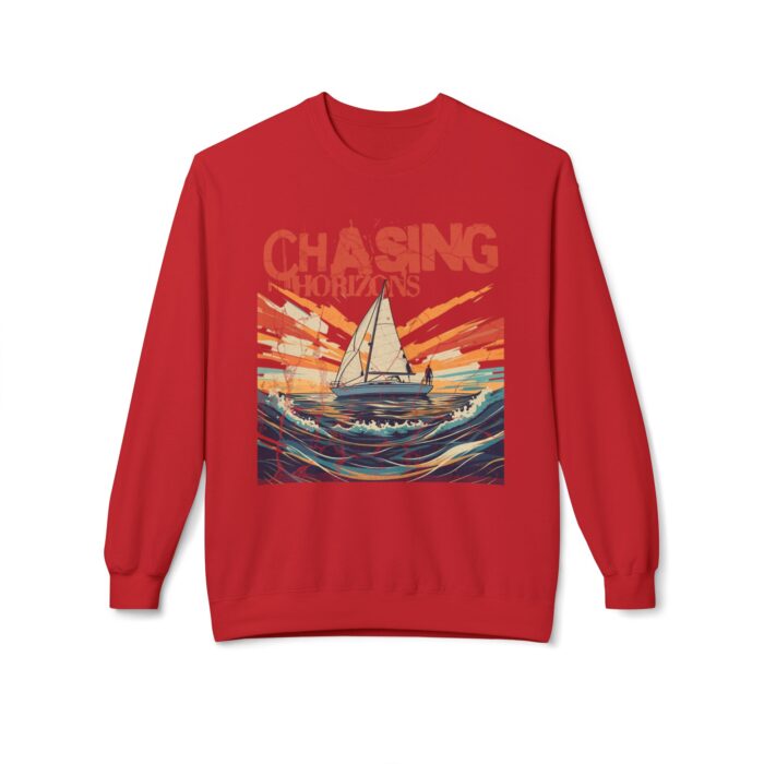 Chasing Horizons Unisex Midweight Softstyle Fleece Crewneck Sweatshirt - Image 53