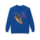 "Riding the Waves of Imagination" Unisex Midweight Softstyle Fleece Crewneck Sweatshirt