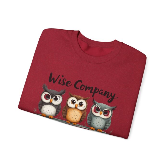 Wise Company Unisex Heavy Blend™ Crewneck Sweatshirt - Image 55