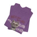 Cat Lover's Inspirational Tee, Have You Restored Your Relationship With God? T-Shirt, Cute Cat Shirt, Faith-Based Apparel, Gift for [...]