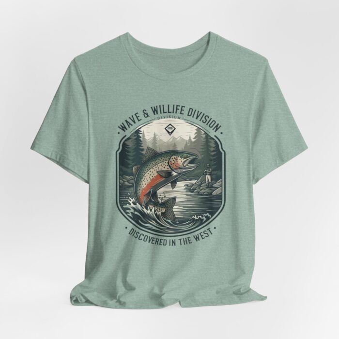 Nature-Inspired Graphic Tee, Perfect for Outdoor Enthusiasts and Casual Wear, Gift for Fishermen, Wilderness Adventure Shirt, [...] - Image 45