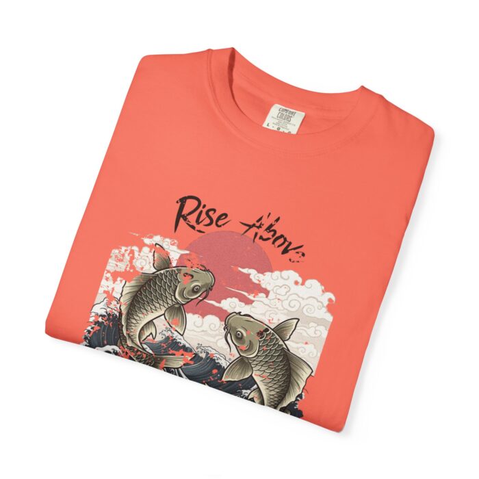 Rise above Unisex Garment-Dyed T-shirt - Image 19