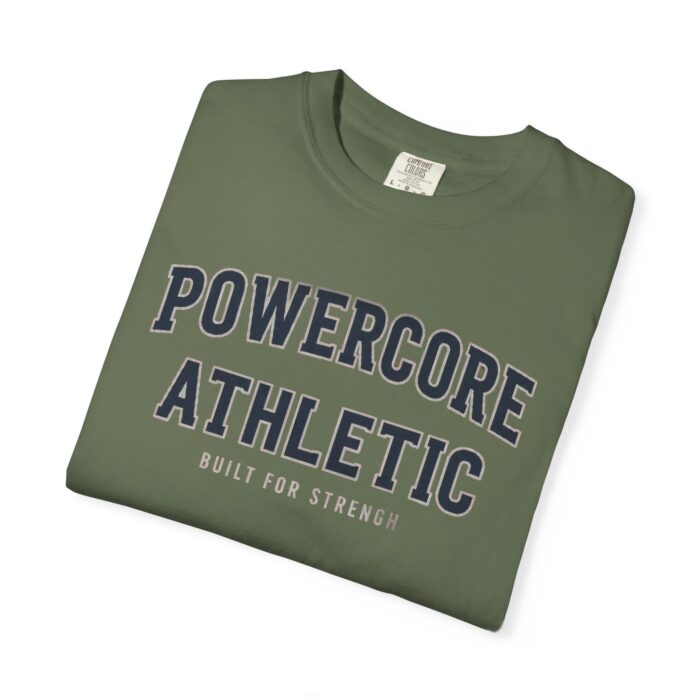 Powercore Athletic Unisex Garment-Dyed T-Shirt - Casual Workout Tee - Image 11